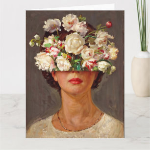 Tarjeta Petal Pout "Florence" Sociedad de Arte y Floral