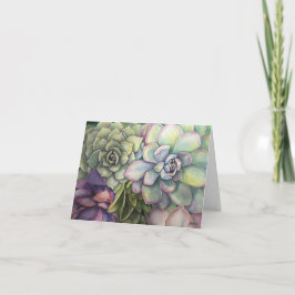 Tarjeta Pétalos en colores pastel