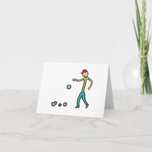 Tarjeta Petanque (Anverso)