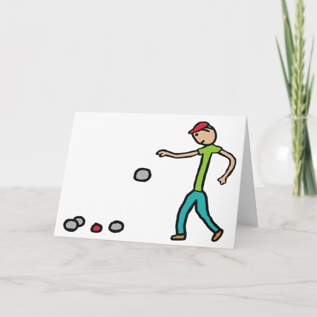 Tarjeta Petanque (Anverso)