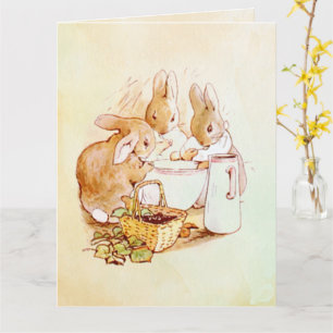 Tarjeta Peter Rabbit Beatrix Potter