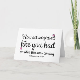 Tarjeta Petición de Dama de Honor de la Novia