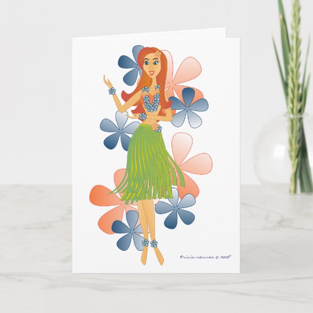 Tarjeta Petición Hawaiana-Especial (Anverso)