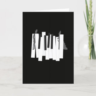 Tarjeta Petite Messe Solennelle (negro)