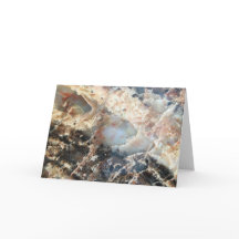 Tarjeta Petrified Wood Blank