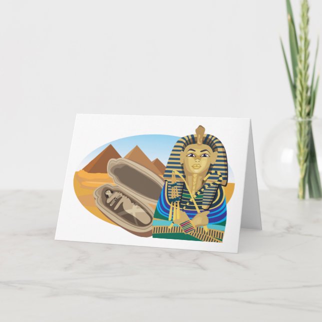 Tarjeta Pharaoh Egipto (Anverso)