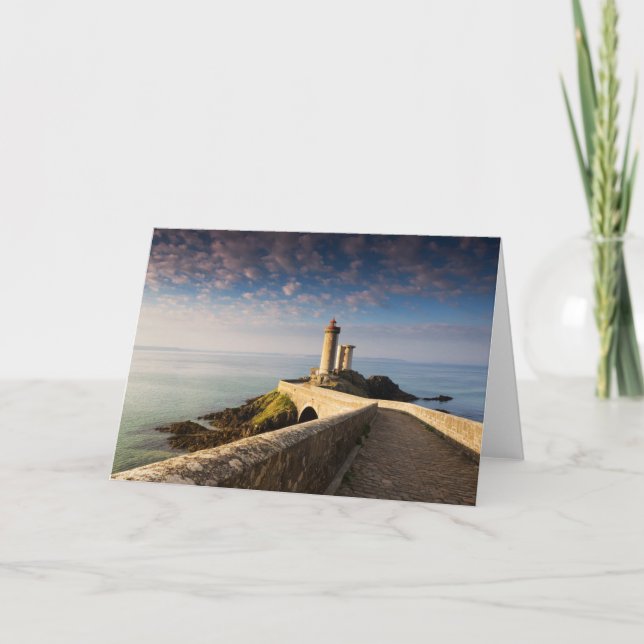 Tarjeta Phare du Petit Minou (faro de Minou) (Anverso)