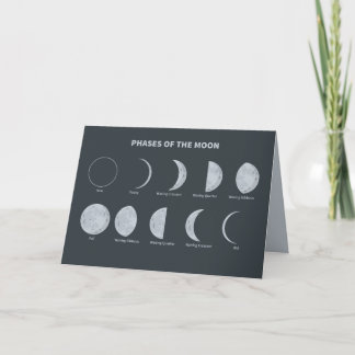 Tarjeta Phases of the Moon