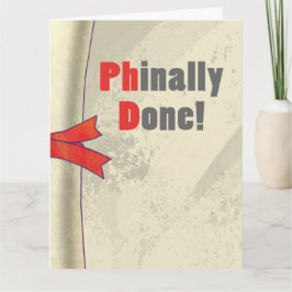 Tarjeta Phinally Done