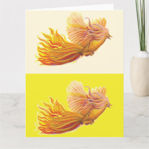 Tarjeta Phoenix - El pájaro que renace