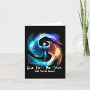 Tarjeta Phoenix Rise De La Awa De La Prevención Del Suicid