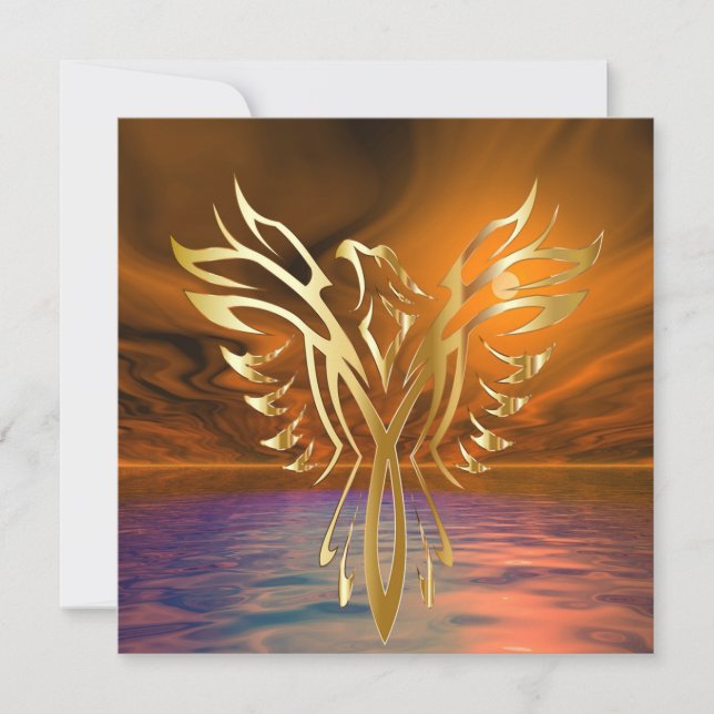 Tarjeta Phoenix Rising (Anverso)