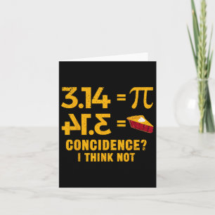 Tarjeta Pi 3 14 = Coincidencia Pie Creo Que No Pun Matemát