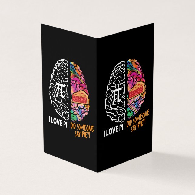 Tarjeta Pi cerebral izquierdo derecho (Exterior)