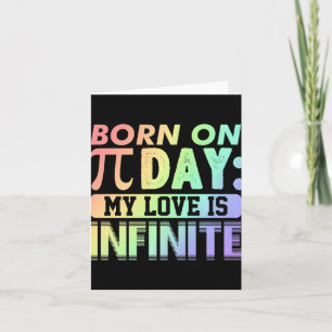 Tarjeta Pi Day Gift Premium