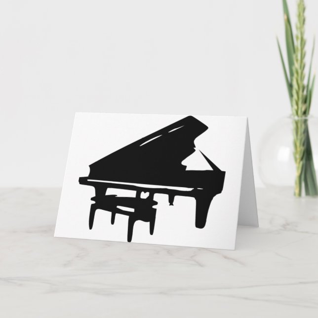 Tarjeta Piano (Anverso)