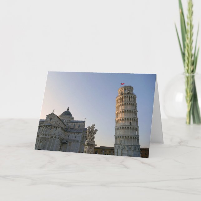 Tarjeta Piazza dei Miracoli, Pisa, Italia - (Anverso)
