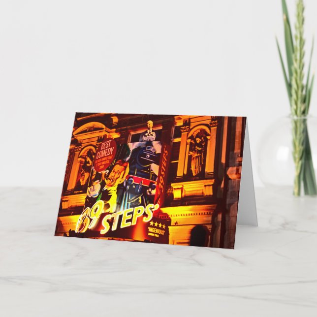 Tarjeta Piccadilly (color 1843) del Teatro de Lond (Anverso)