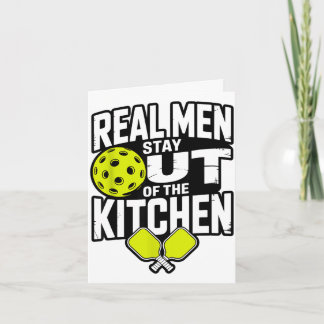 Tarjeta Pickleball design for men boys pickle ball