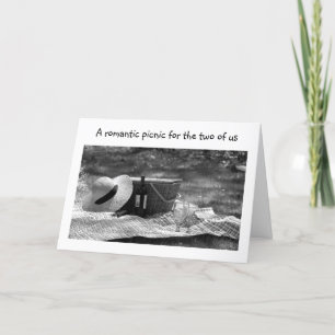 TARJETA PICNIC PARA DOS ÚLTIMOS UN CRECIMIENTO DE VIDA