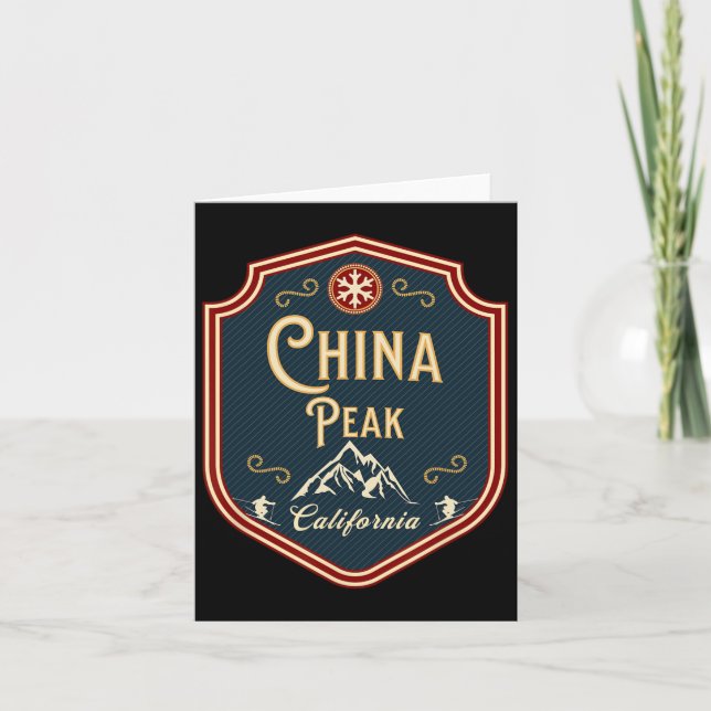 Tarjeta Pico de China (Anverso)