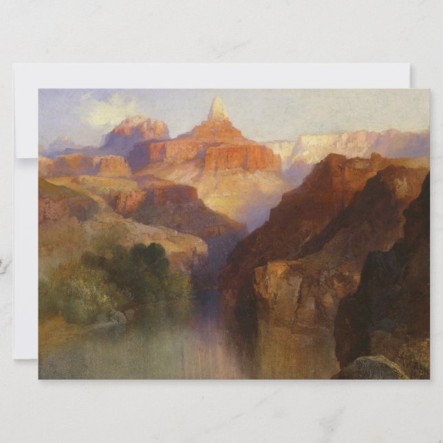 Tarjeta Pico Zoraster (Gran Cañón de Arizona, EE.UU.) (Anverso)