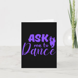 Tarjeta Pídeme Que Baile A Pareja De Baile Social