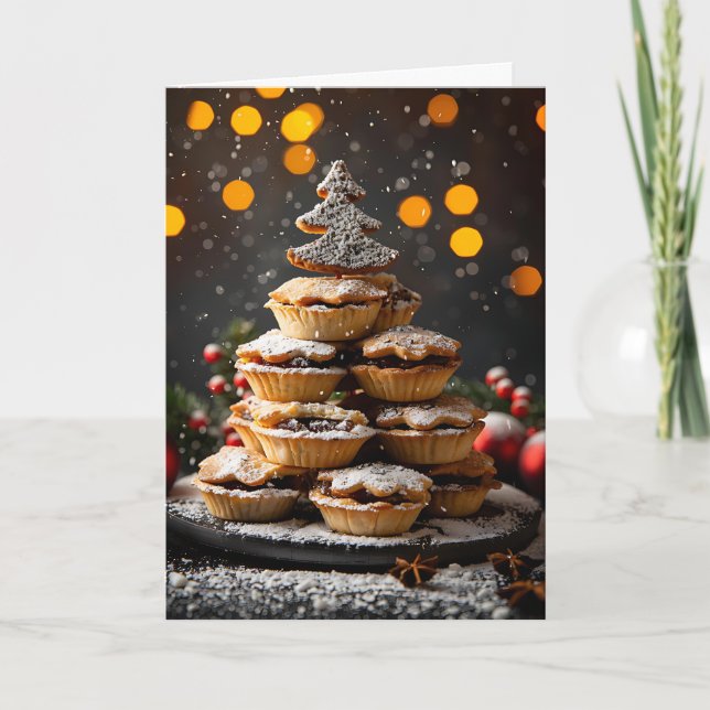 Tarjeta Pie de mentes festivas (Anverso)