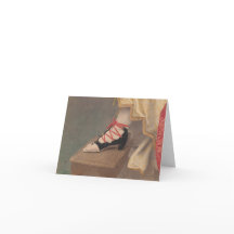 Pie de mujer en un zapato de 1860