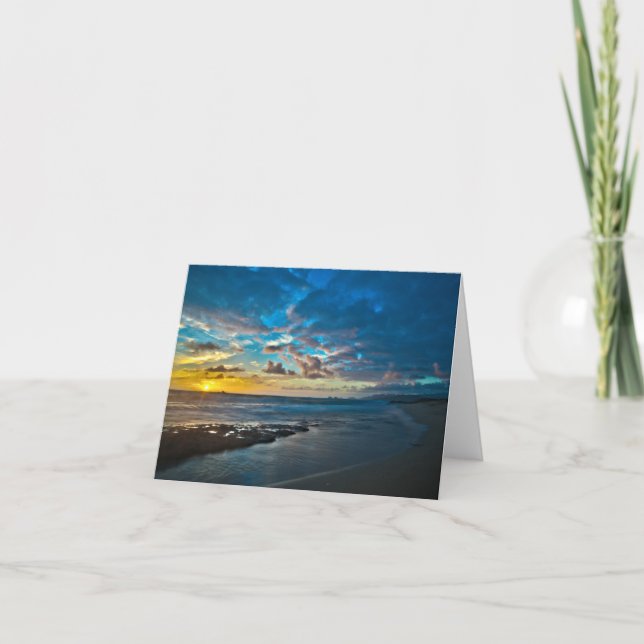 Tarjeta Pie de salida del sol de Hase (Anverso)