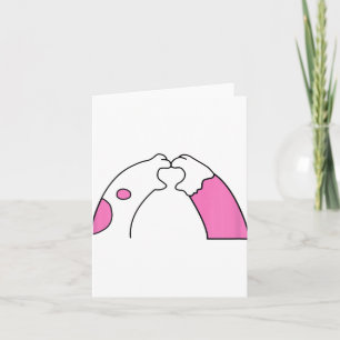 Tarjeta Piedra Papel Tijeras Garras de Gato Amante Diverti