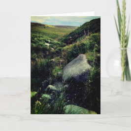 Tarjeta Piedras, en la colina