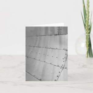 Tarjeta Piel de aeronaves de aluminio con meteorología