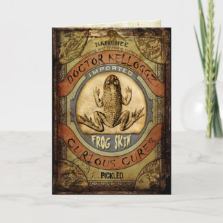 Tarjeta Piel de la rana