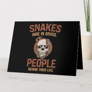 Tarjeta Piel de serpiente de piel reptil Snake Mom 2