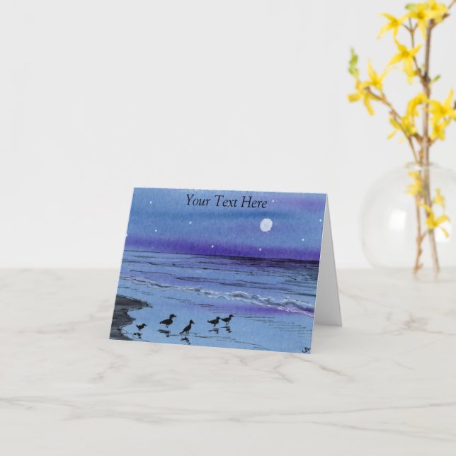 Tarjeta Pieles de arena (flor amarilla)