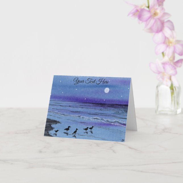 Tarjeta Pieles de arena (Orquídea)