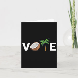 Tarjeta Piensa Que Te Acabas De Caer De Un Árbol De Coco H