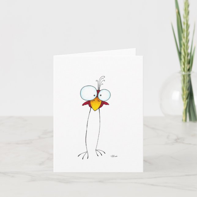 Tarjeta Piernas locas Joe (Anverso)