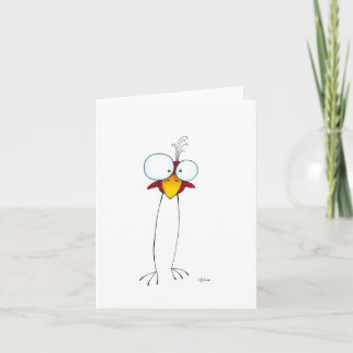 Tarjeta Piernas locas Joe