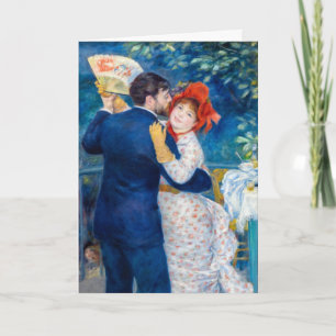 Tarjeta Pierre-Auguste Renoir - Baile rural