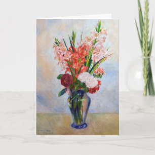 Tarjeta Pierre-Auguste Renoir - Gladioli