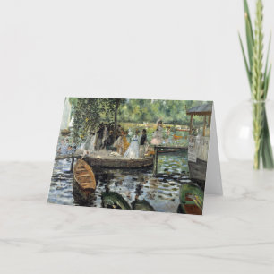 Tarjeta Pierre-Auguste Renoir - La Grenouillere