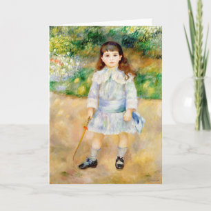 Tarjeta Pierre-Auguste Renoir - Niño con un látigo