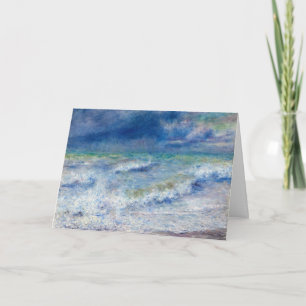 Tarjeta Pierre-Auguste Renoir - Seascape