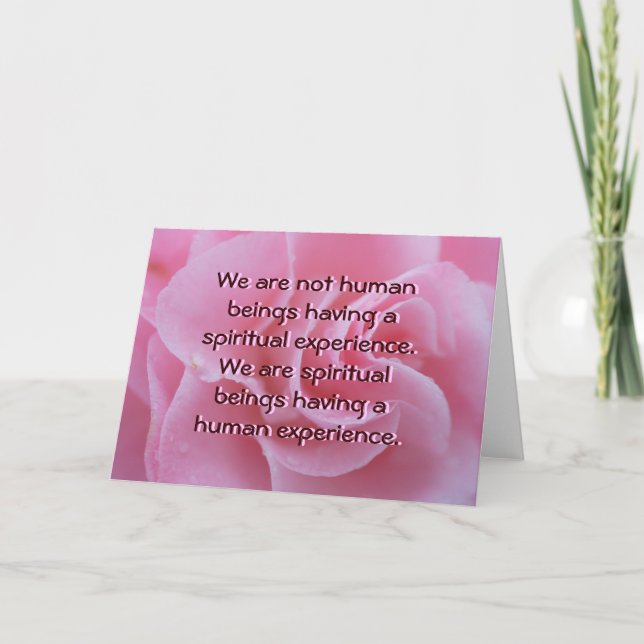 Tarjeta Pierre Teilhard de Chardin (Anverso)