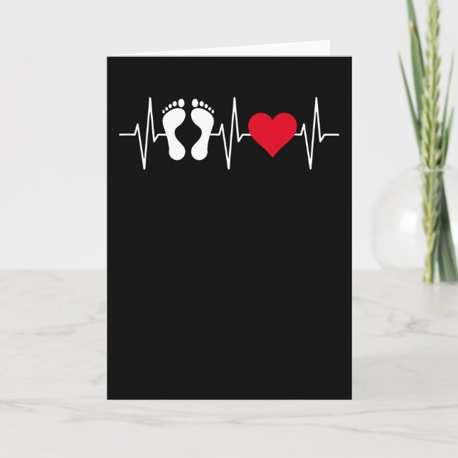 Tarjeta Pies Care Podiatra de pedicura Regalo de salón de  (Anverso)