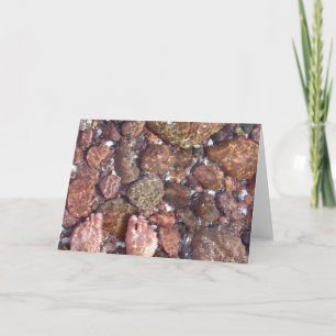 Tarjeta Pies en el océano