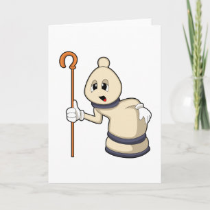 Tarjeta Pieza de ajedrez Alfil en Ajedrez