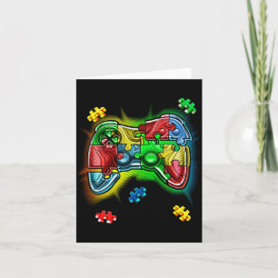 Tarjeta Pieza de rompecabezas del controlador de videojueg